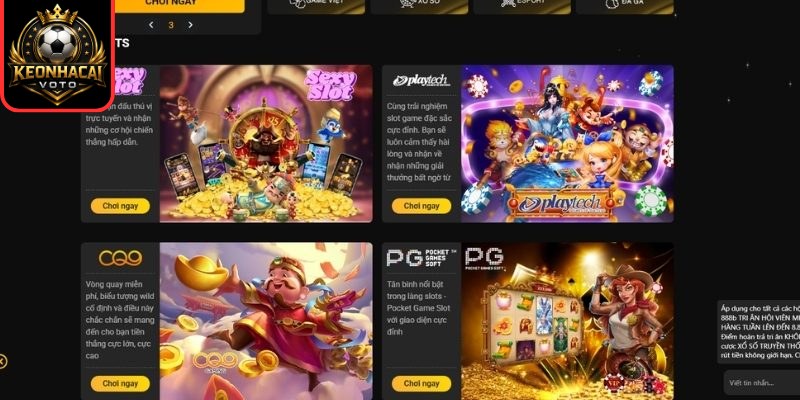 888B – Nhà Cái Cá Cược Trực Tuyến Hàng Đầu Việt Nam 2 Slot game nổ hũ hấp dẫn