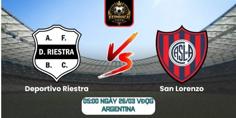 Deportivo Riestra vs San Lorenzo