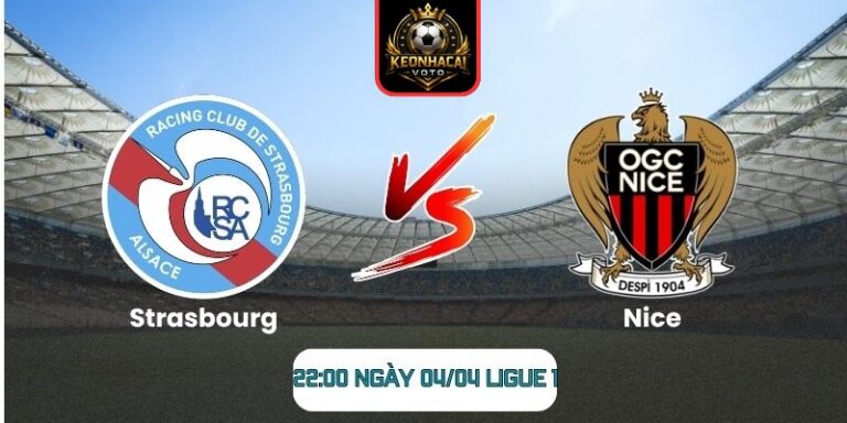 Soi kèo trận Strasbourg vs Nice (22:00 ngày 04/04, Ligue 1) 9 Strasbourg vs Nice