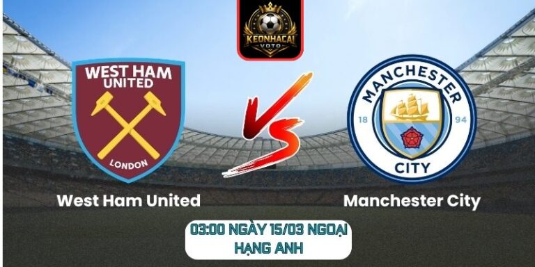 West Ham United vs Manchester City