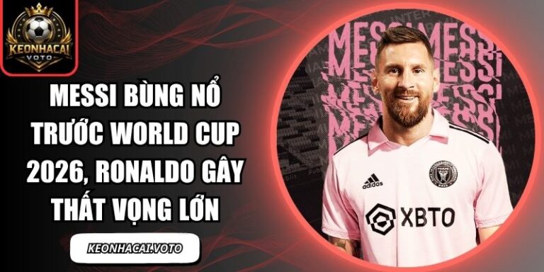 Messi bùng nổ trước World Cup 2026, Ronaldo gây thất vọng lớn 3 Messi bùng nổ trước World Cup 2026