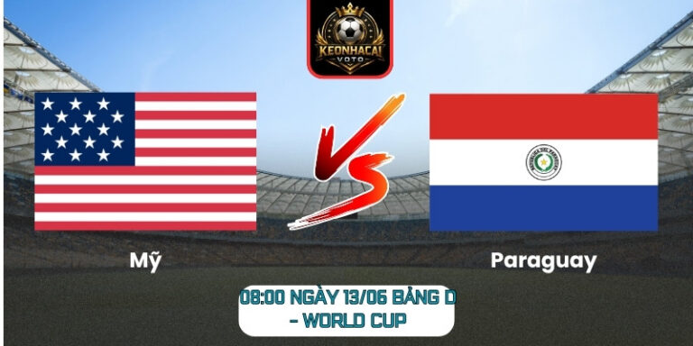 Mỹ vs Paraguay