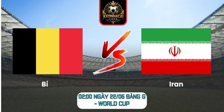 Bỉ vs Iran
