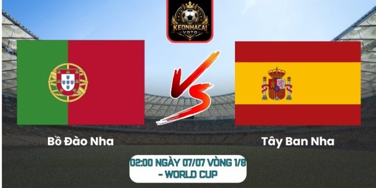 Bồ Đào Nha vs Tây Ban Nha
