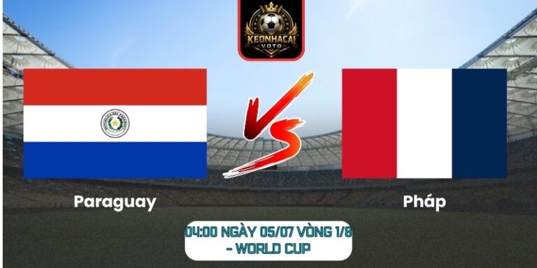 Paraguay vs Pháp